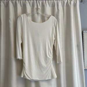 Elegant Cream Women's Top